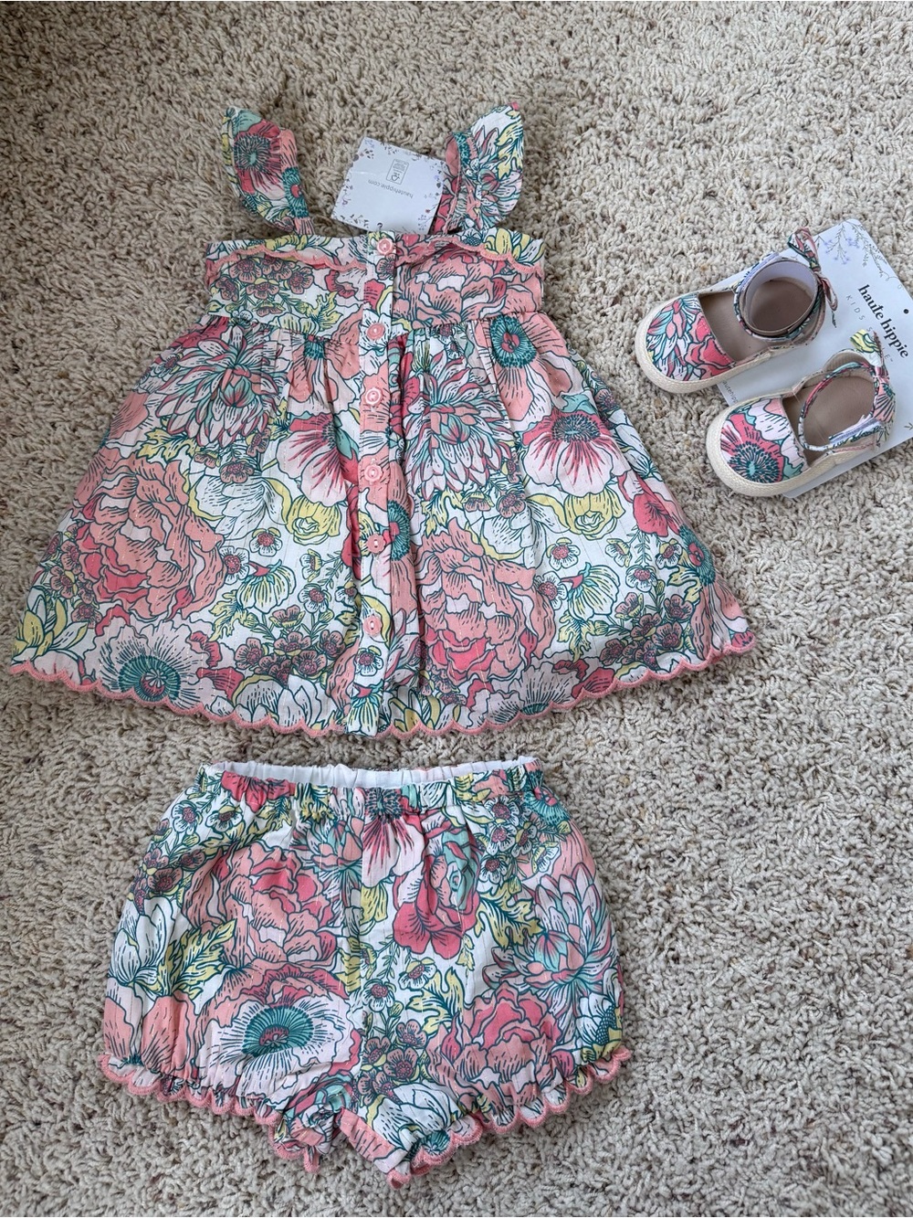 Haute Hippie Dress & Sandals
